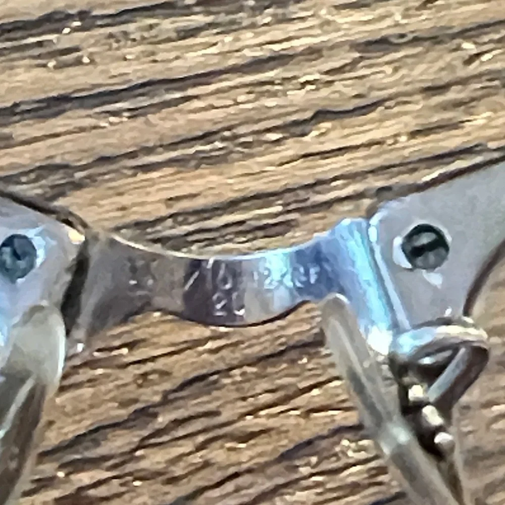 50s 12k Gold Filled Aluminum Art Craft Cat eye frames eye glasses 5 1/2 44